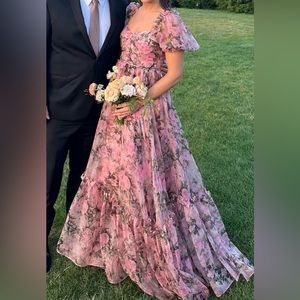 Selkie The Queen Bee Silk Gauze Ritz Gown